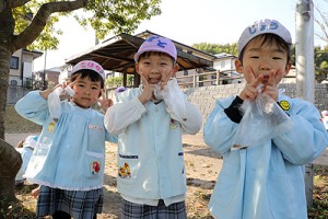 お散歩たのしかったね　すみれ・こあら