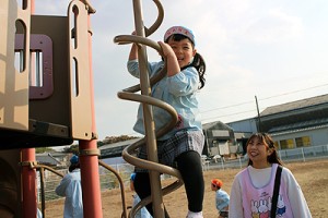 公園へ出かけました　年長D・E