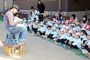 ふれあい動物園　たのしかったね　年少組