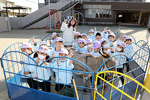 ふれあい動物園　たのしかったね　年中・ひよこ組