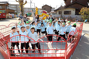 ふれあい動物園　たのしかったね　年長組