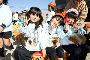 ふれあい動物園　たのしかったね　年長組