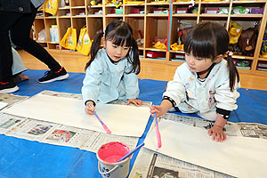 作品展の制作活動　ことり