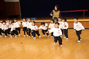 体操教室　たのしかったね‼　　きりん　