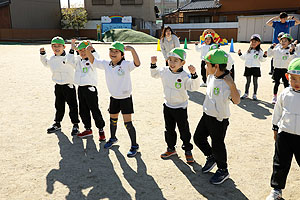 サッカー教室が開かれました　年長A・B