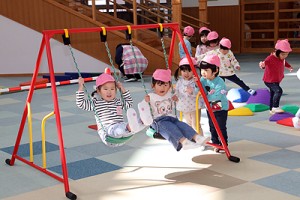 サーキット遊び　たのしいね‼　　ひよこ