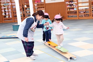 サーキット遊び　たのしいね‼　　ひよこ