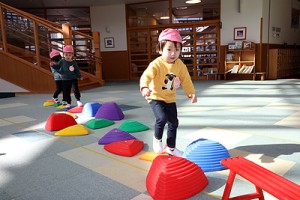 サーキット遊び　たのしいね‼　　ひよこ