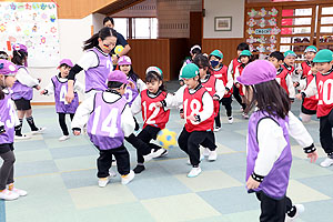 白熱！サッカー大会　NO.1　年長組