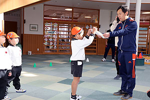 白熱！サッカー大会　NO.1　年長組