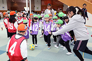 白熱！サッカー大会　NO.1　年長組