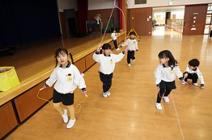 体操教室　楽しかったね　ひまわり