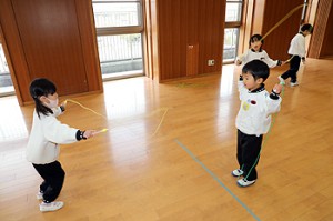 体操教室　楽しかったね　ひまわり