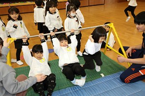 体操教室　楽しかったね　ひまわり