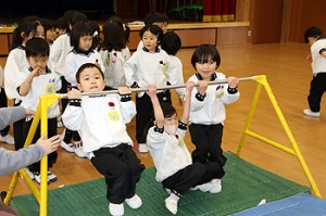 体操教室　楽しかったね　ひまわり