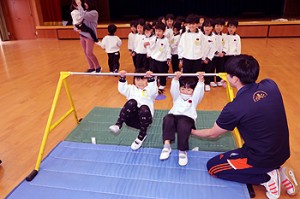 体操教室　楽しかったね　ひまわり