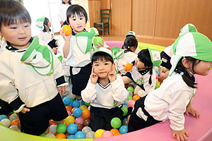 入園3日目の様子です　年少組