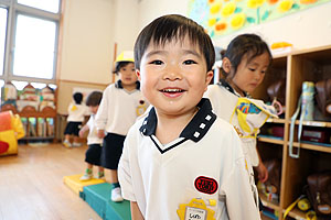 入園3日目の様子です　年少組