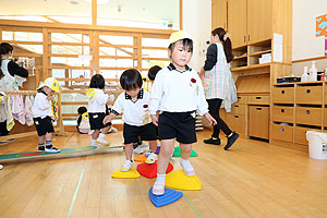 入園3日目の様子です　年少組