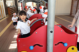 入園3日目の様子です　年少組