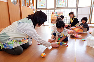 自由遊び　あひる・ひよこ