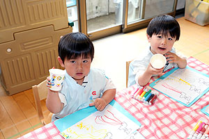 夢のじゃぐち♪　ージュースの制作ー　りす