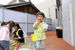 泥んこ遊び楽しかったね　　あひる