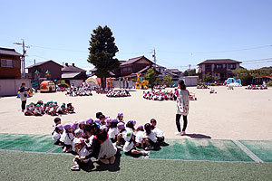 避難訓練がありました　ー地震ー