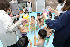 プール活動　たのしかったね‼　　ひよこ・あひる