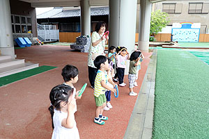 リング遊び　あひる