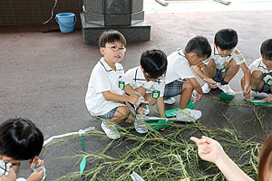 短冊に願いを込めて　年長組