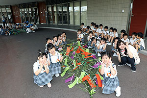 短冊に願いを込めて　年長組