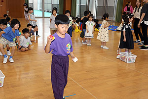 エンゼル七夕まつり　おかしのつかみどり・的あて・わなげ　年長　　NO.2