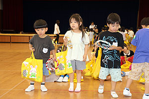 エンゼル七夕まつり　おかしのつかみどり・的あて・わなげ 　年中 NO.2