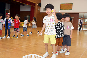 エンゼル七夕まつり　おかしのつかみどり・的あて・わなげ 　年中 NO.1