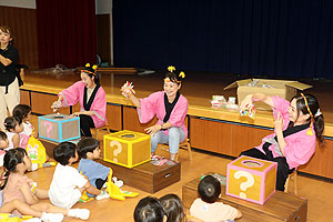 エンゼル七夕まつり　おかしのつかみどり・的あて・わなげ 　年中 NO.1