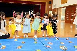 エンゼル七夕まつり　おかしのつかみどり・的当て・わなげ　年少・ひよこ・あひる　NO.2