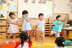 可愛いファッションショーが開かれました！　ぱんだ・ことり・こあら・りす・うさぎ　