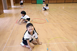 体操教室　ー縄跳びー　たんぽぽ