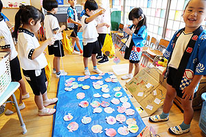 「ミニ夏祭り」　楽しかったね　E