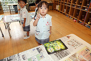 花火・ヨーヨーの制作　きりん