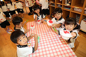 夏祭りごっこ　うさぎ