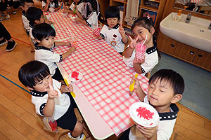 夏祭りごっこ　うさぎ