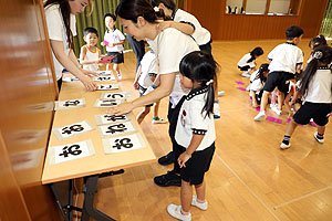 年長お泊り保育２・ふれあい遊びとゲーム大会