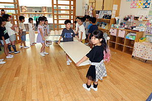 カミングエンゼル　1年生の皆さん・お帰りなさい！　朝の様子