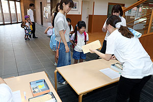 カミングエンゼル　1年生の皆さん・お帰りなさい！　朝の様子