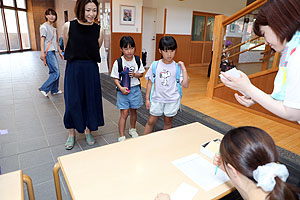 カミングエンゼル　1年生の皆さん・お帰りなさい！　朝の様子