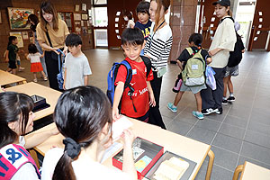 カミングエンゼル　1年生の皆さん・お帰りなさい！　朝の様子