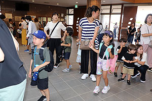 カミングエンゼル　1年生の皆さん・お帰りなさい！　朝の様子