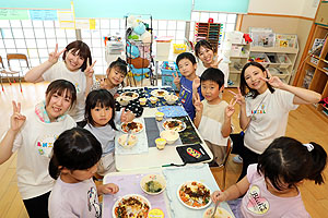 カミングエンゼル　　給食美味しかったね